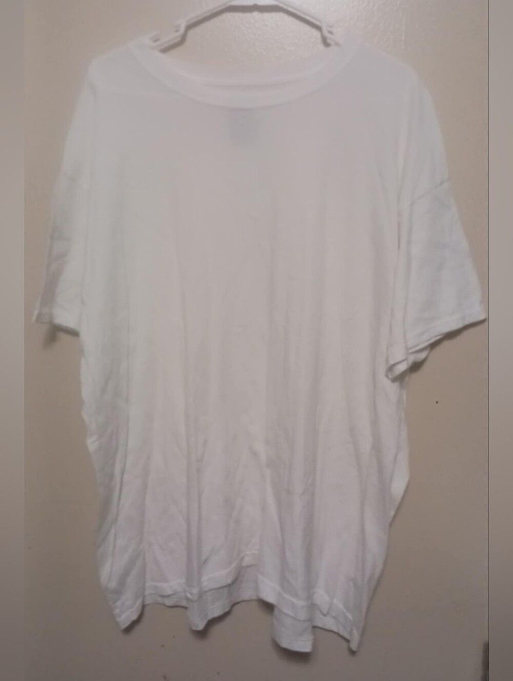 Hanes ComfortSoft White Crew Tee - 3XL A-33